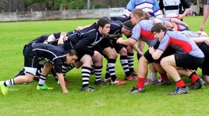 JUNIOR THOMAS REYNOLDS plays rugby for the Highlanders in Chapel Hill. Photo courtesy of Thomas Reynolds.