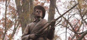 Silent Sam was erected in 1913 as a monument to the 321 UNC-Chapel Hill alumni who died serving in the Confederate army. Becca Heilman/The Omniscient