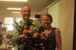 Math teacher Jennifer Parks was named Northwood's 2016-2017 Teacher of the Year March 9. Chloe Gruesbeck/The Omniscient.