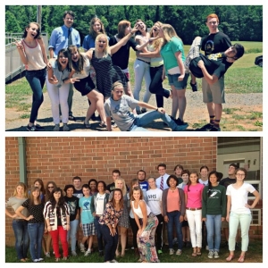 #transformationtuesday Our Journalism class from last year to this year!