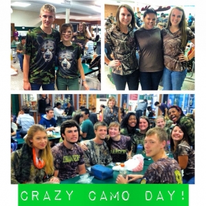 Northwood showing off their crazy camo!