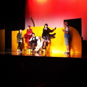 James and the Giant Peach! Catch the last show tomorrow night at 7! #nhs #play