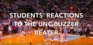 Video: Students react to Luke Maye’s buzzer beater