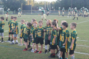 Football team copes with lack of middle school football