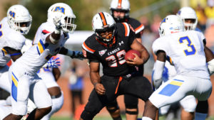 Football alumnus Montel Goods rushes to success at Campbell University