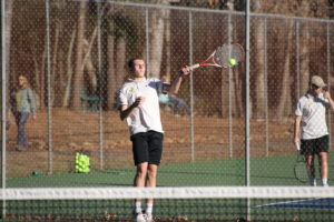 Gallery: Boys’ Tennis vs. Woods Charter 2/27/2018