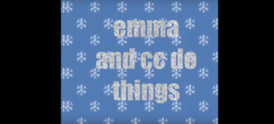 Emma and CC Attempt to Make Nutcracker Sweets