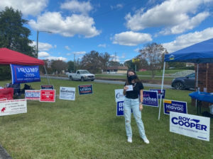 Northwood Students Work the Polls